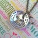 NEW-I'll LOVE you Forever...Wrapped Style Hand Stamped Necklace