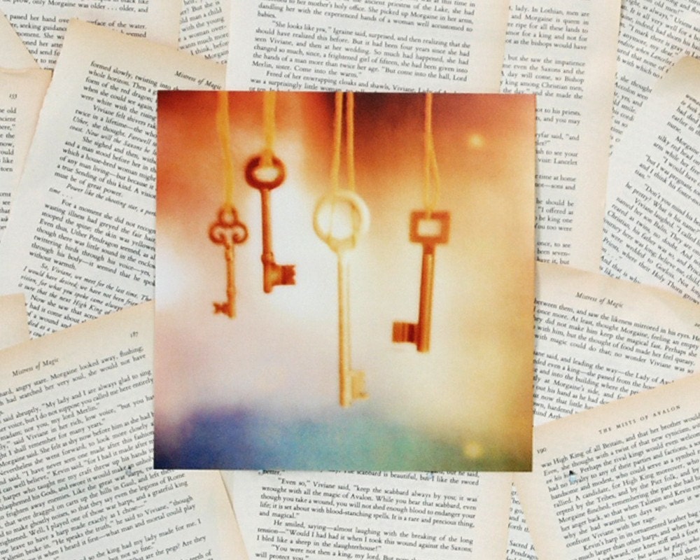 8x8 Skeleton Keys - Polaroid print