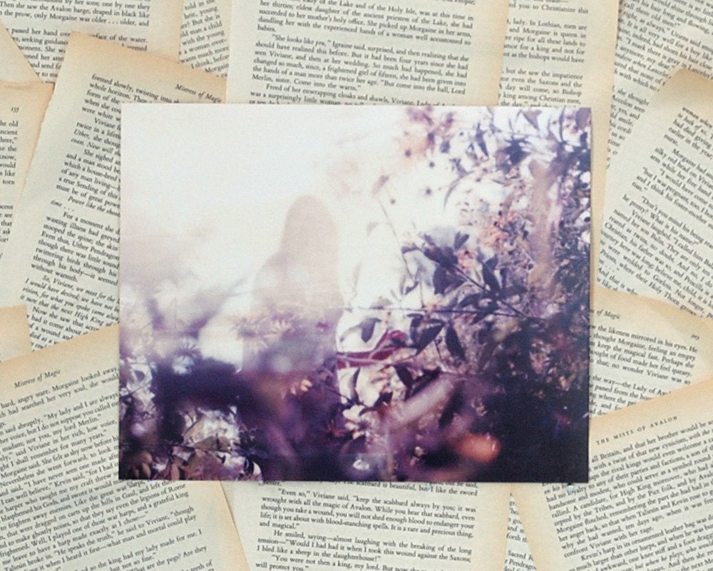 8x10 Secret Garden Polaroid Print