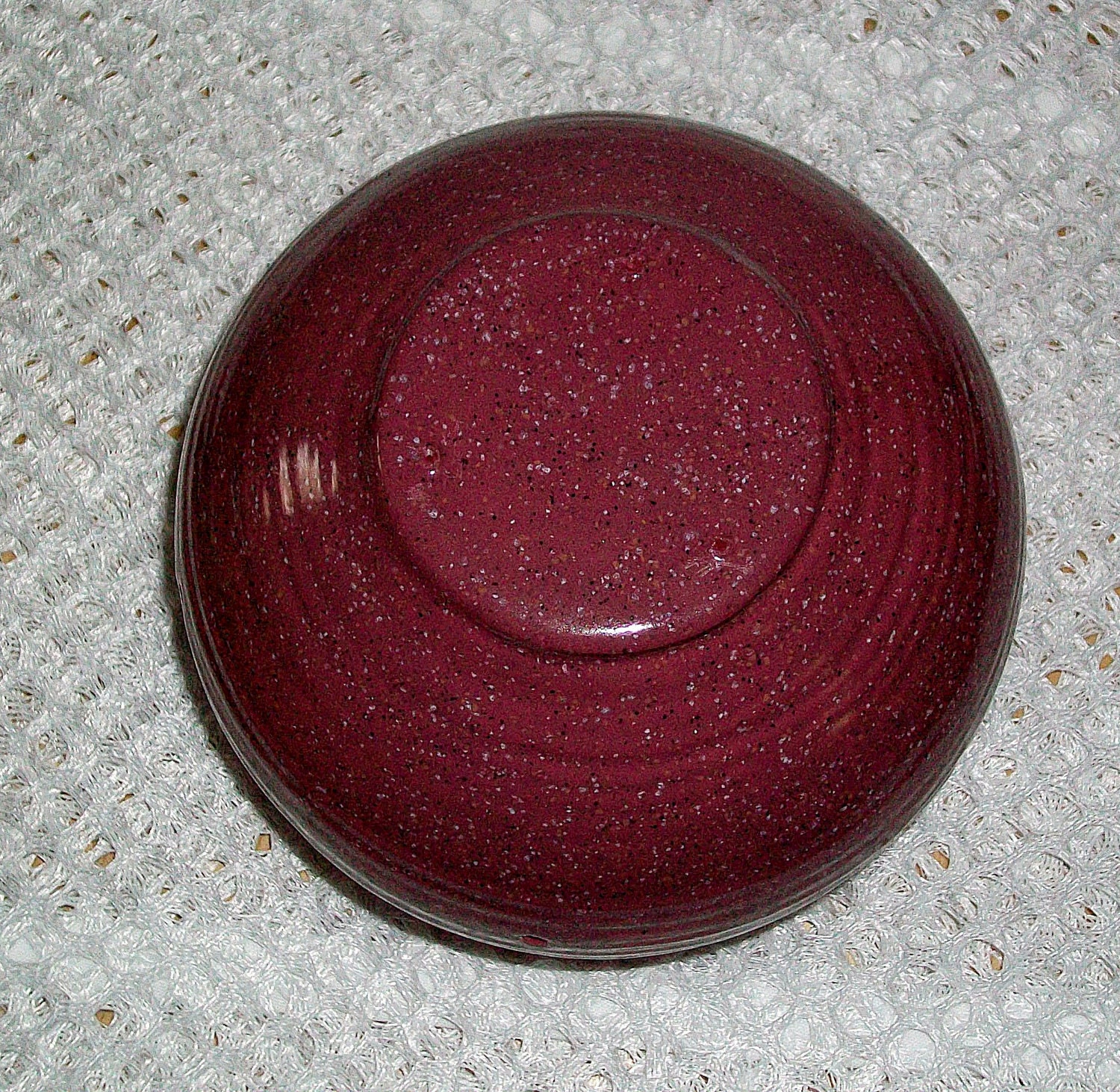 Rasberry Granite Tea Lite Holder