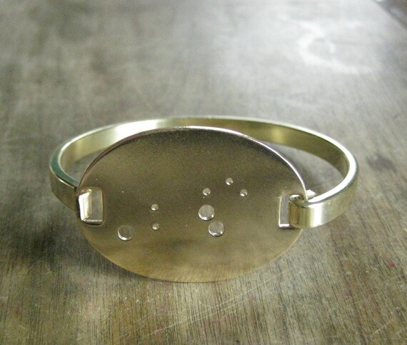 Leo Brass Constellation Bracelet