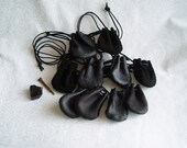10 Small Leather Medicine Amulet Wicca Bag Wholesale