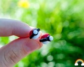 Pokeball Earrings- Pokemon Inspired Parody Jewelry