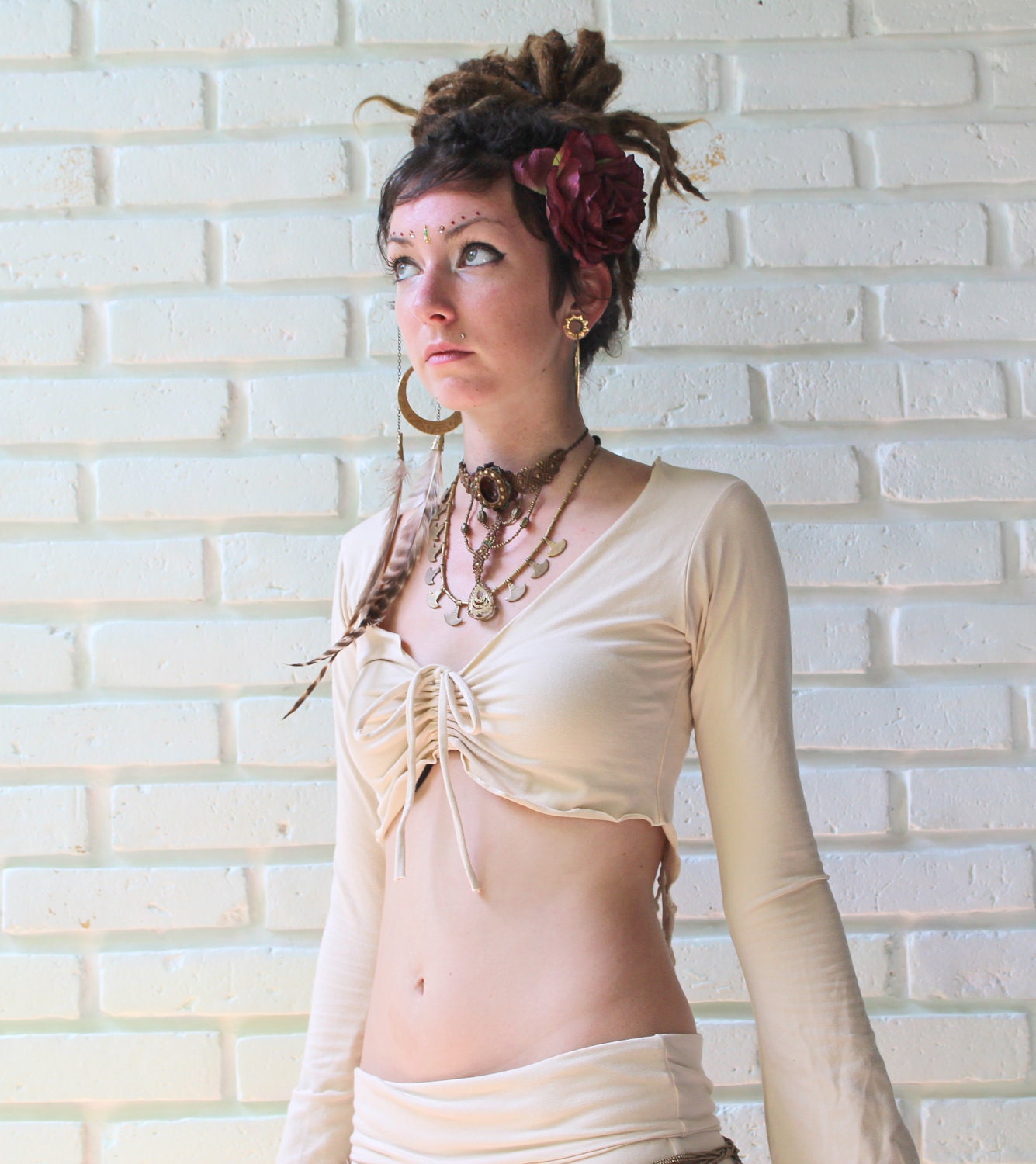 Macrame long sleeve