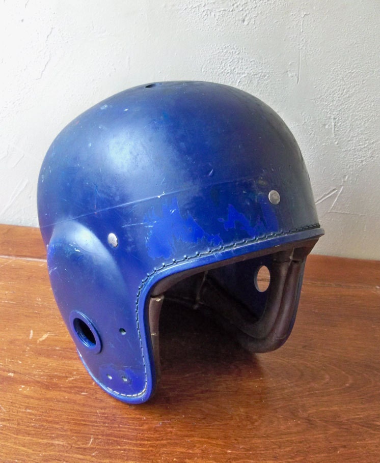 1950's Wilson Football Helmet Ready for Your by leapinglemming
