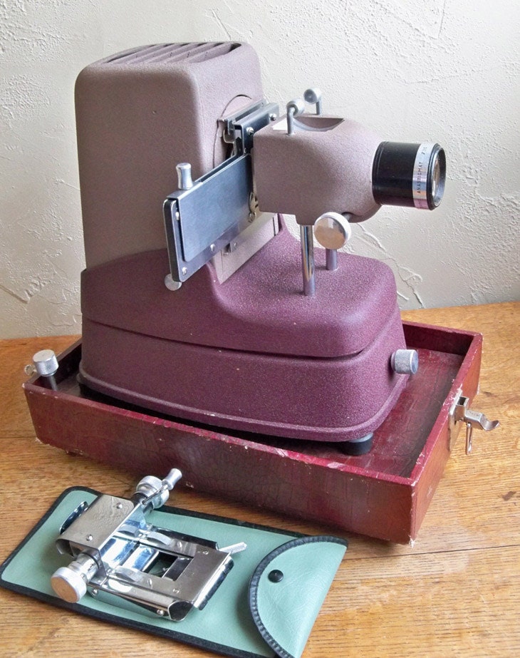 Working Mid-Century Standard Projector Co. Slide - Film Strip Projector