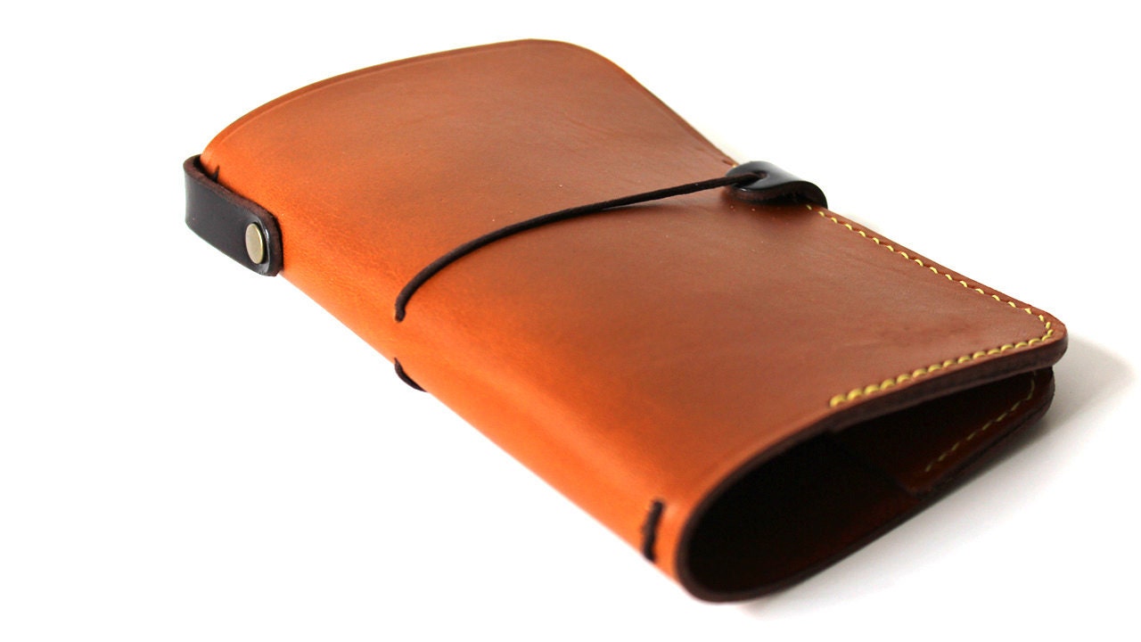 Passport and Moleskine / Field Notes  pocket size journal cover