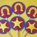 Western Theme Cupcake Toppers Set of 12