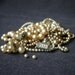 Precious pearls. Vintage rescued bead necklace parts.