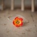 Small Orangey yellow flower headband