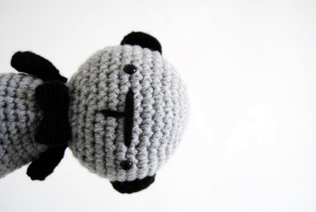 Amigurumi Big Grey Doggy