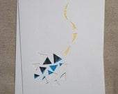SALE: fly a kite - greeting card