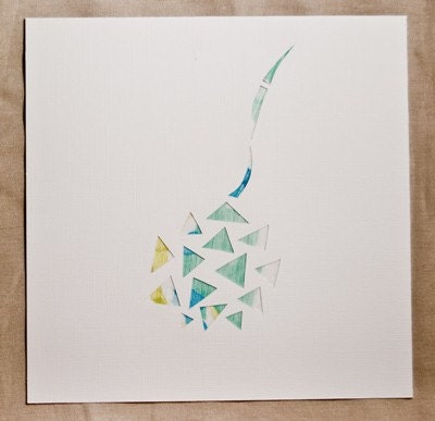 SALE: fly a kite - unmounted print