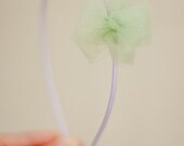 SALE: lavender & green headband