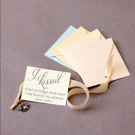 Bridesmaid Luncheon Cake Pull - Silver Charm - Frog