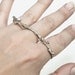 3 Finger Twig Ring (stone)