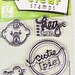 CLEARANCE Studio G Baby Cutie Pie Clear Stamps 4 pieces