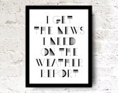 8x10 Song Quote Print Wall Office Art Poster Black white typography Dudes Unisex Gift Home Decor. Simon And Garfunkel
