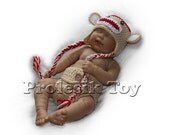 Download PDF crochet pattern - Sock Monkey hat and diaper cover - Photography Prop