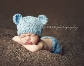 Download PDF knitting pattern k-03 - Knit Newborn Baby-bear hat and diaper cover