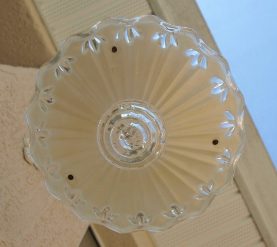 repurpose light fixture hanging planter bird feeder candle holder yellow
