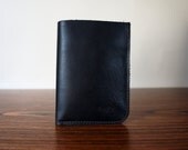 Leather iPhone Wallet in Dark Brown