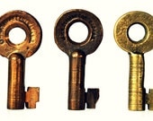 Vintage Railroad Keys, 4x6 print