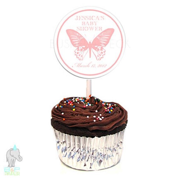 Butterfly Cupcake Toppers Il_570xn