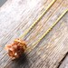 Raw Aragonite Crystal and Gold Necklace