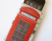 iPhone 4S / iPhone 5 Case British Red Phone Box - Soft iPhone Case