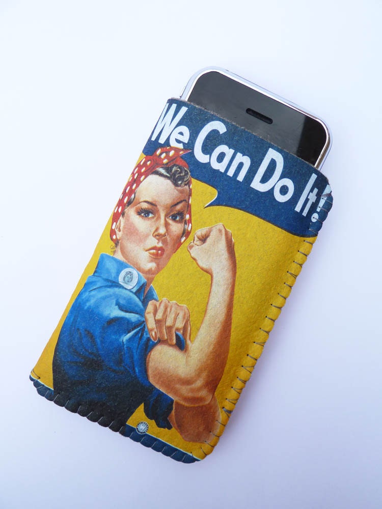 Samsung Galaxy S4 S3 Case Rosie the Riveter - Fits all smartphones