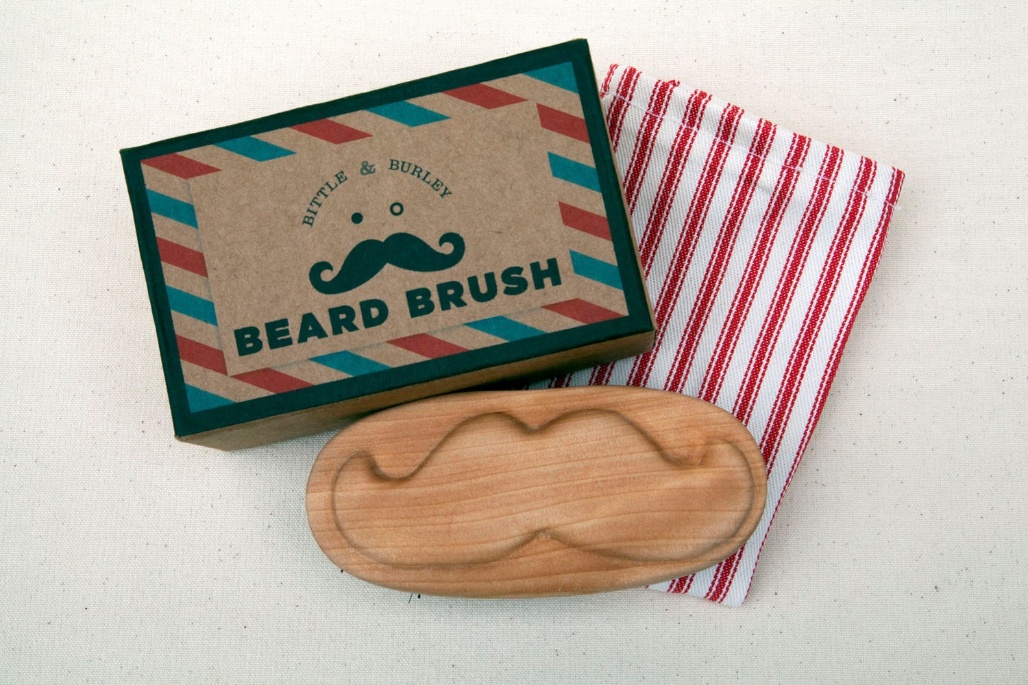 The Original Beard and Mustache Brush: INTERNATIONAL SHIPPING