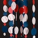 MOBILE KIT Red, White & Blue Baseball Mobile---America's favorite pastime