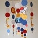 Jungle Animals Baby Mobile - Lion, Zebra, Elephant, Giraffe