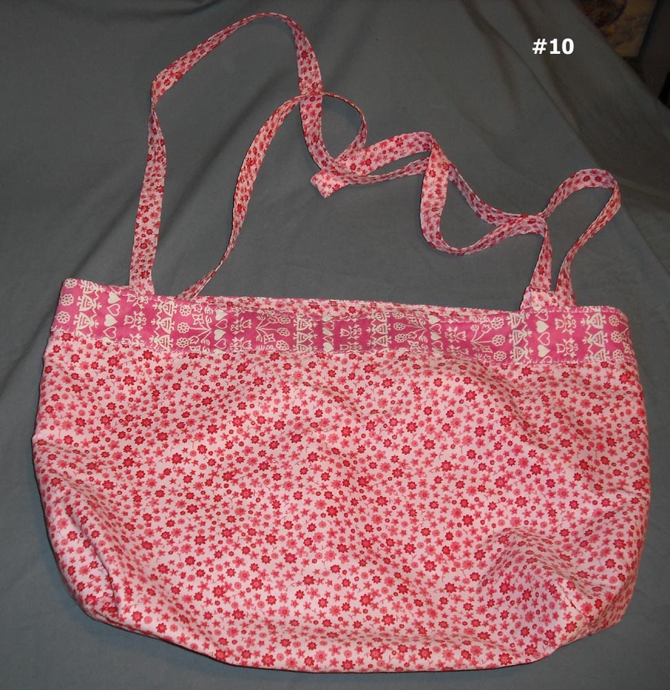 Market Shopping Tote Bag Purse Fabric Carry On Large Reusable Handbag Grocery Double Strap Lined Floral Tulip Flowers Women Home