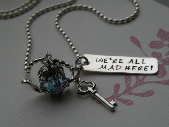 We're All Mad Here Necklace