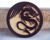 Wood Dragon Wall Hanging