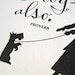 LETTERPRESS ART PRINT-Who loves me will love my dog also. Proverb