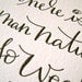 LETTERPRESS ART PRINT- Where is human nature so weak as in a bookstore. Henry Ward Beecher