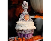 Ladies Autumn Masquerade Ball Printable Topper And Wrapper Set - Simply Print, Cut, Assemble, Enjoy