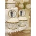 Forever, 1920s, 1930s Deco Wedding Topper Couple Printable Cupcake Topper And Wrapper Set - Simply Print, Cut, Assemble, Enjoy