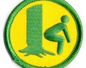 Pooped on a Tree Badge