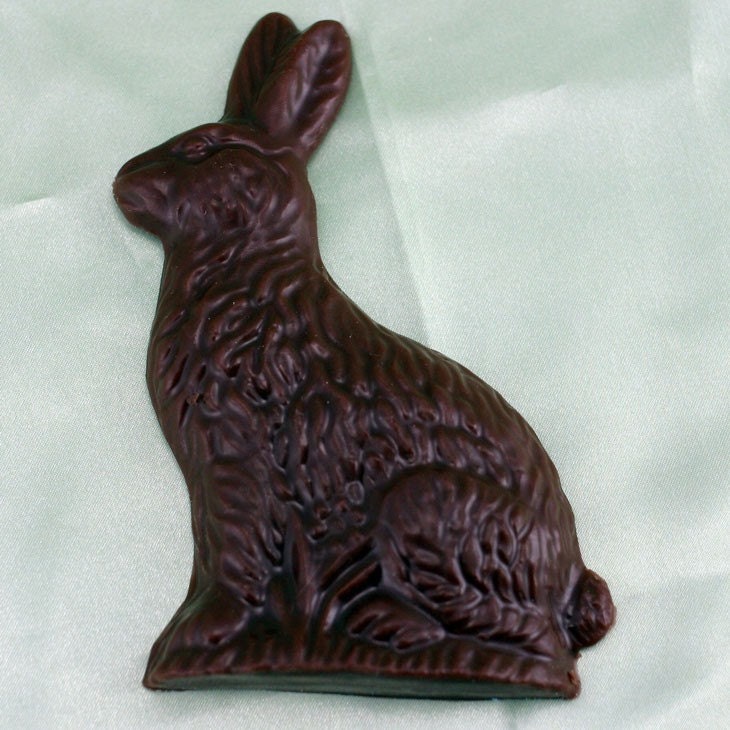 Here Comes PETER Chocolate Tail - EASTER Bunny Soap - CHOCOLATE Scent - Vegan