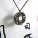 Real Song Dynasty Bronze Chinese Coin Pendant Necklace
