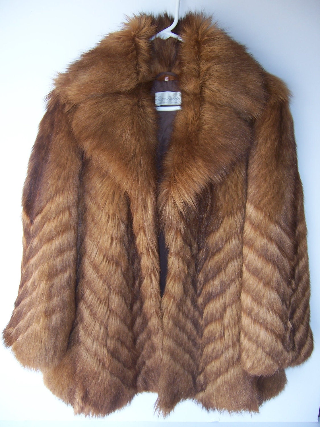 Rockstar Nanny Goat Fur Coat Jacket by MonkiesVintage on Etsy