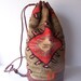 Vintage Southwestern Ethnic Bucket Backpack