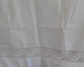 Quilt Protector, Vintage,  Hand Crochet Insertion