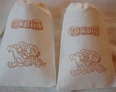 30 Toy Story Jessie and Woody Cowgirl Cowboy Organic Muslin Cotton Drawstring Bags 4x6 inch Il_170x135