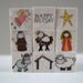 Holy Day Nativity set of 9 stackable stones