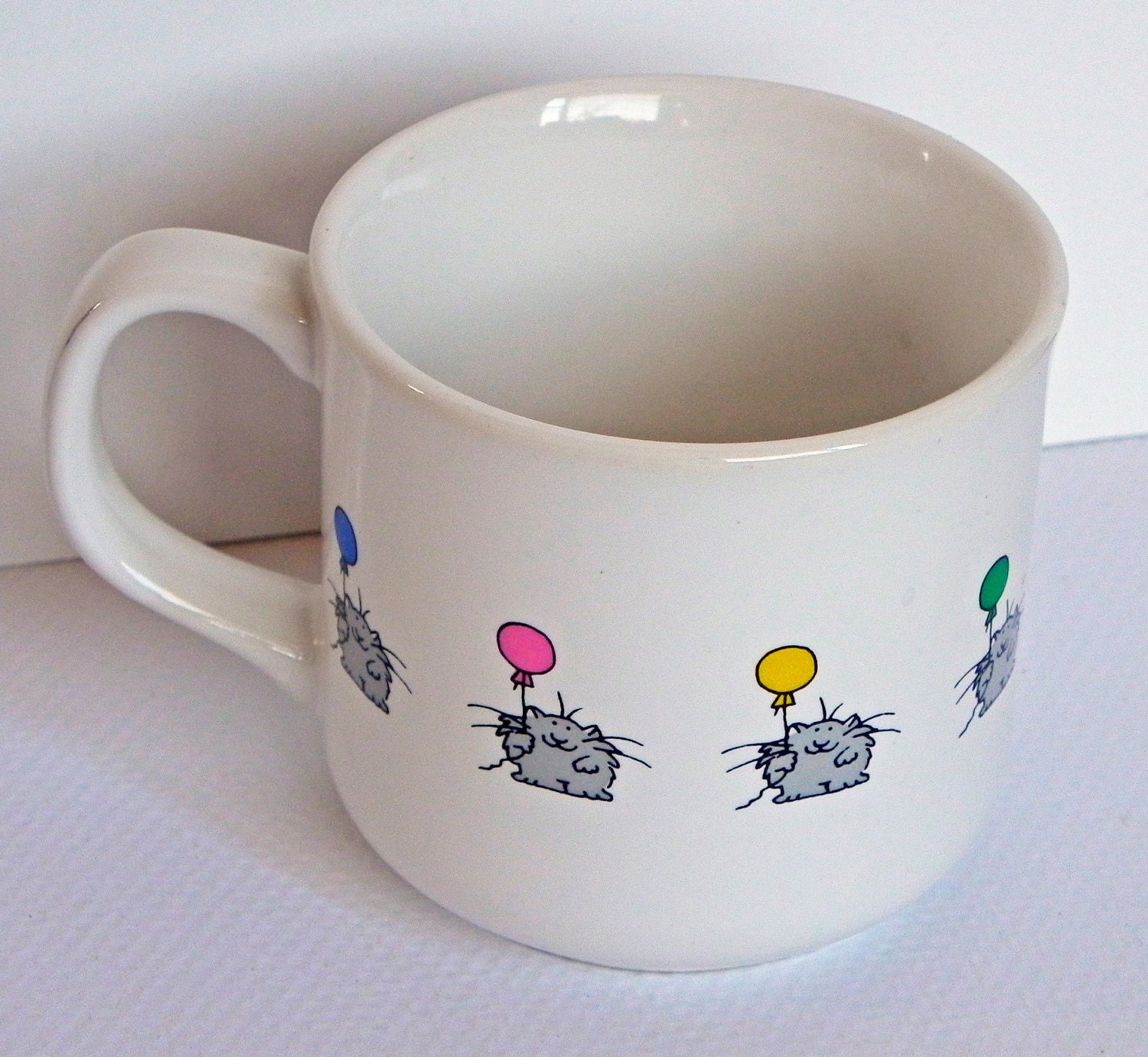Vintage 1980s Boynton Cats Tea Cup by EdibleComplex on Etsy